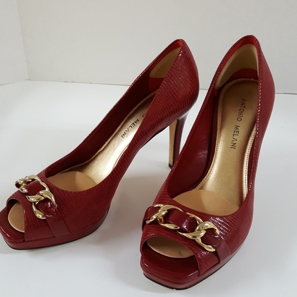ANTONIO MELANI Shoes - Antonio Melani peep toe heels Size 7.5